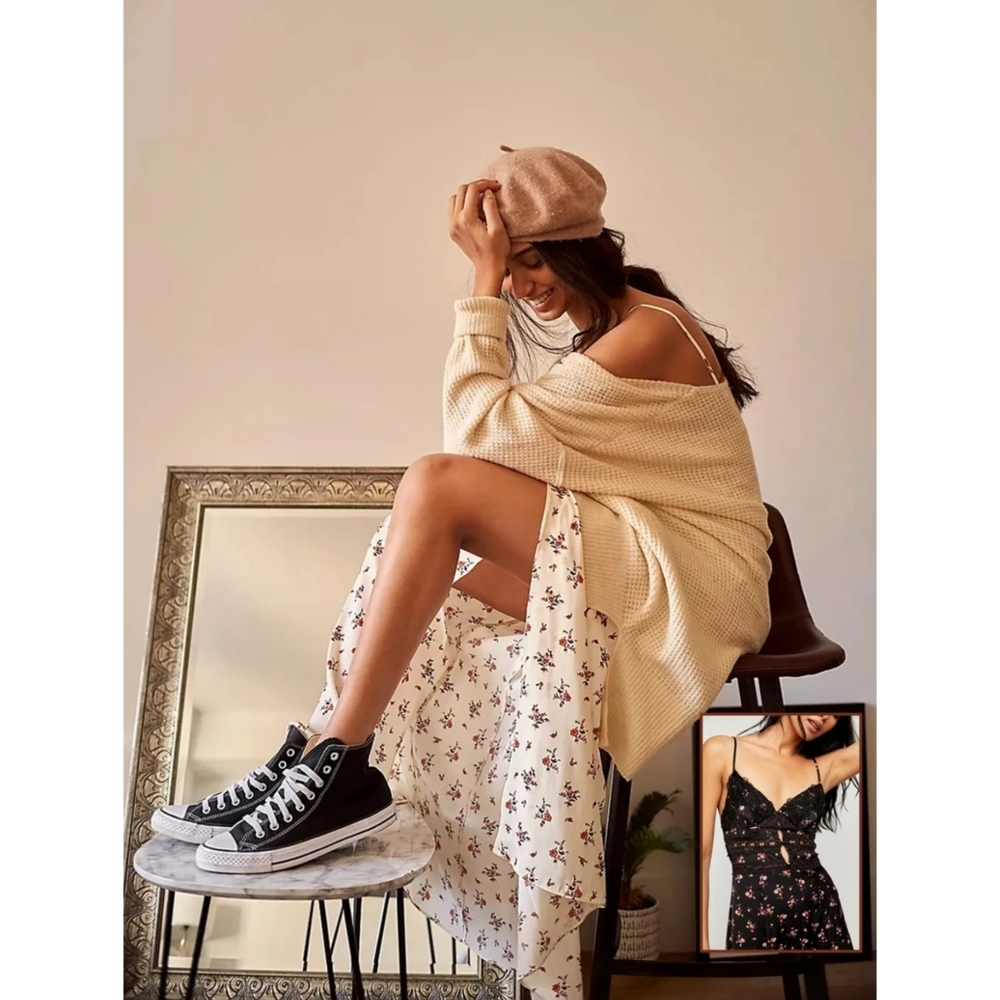 Free People ¶ Out & About Maxi Slip